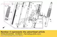 45462KG0000, Honda, abrazadera b, fr. cable de freno honda xr  r cr r2 cr80r2 xr250r xr600r 600 250 80 , Nuevo