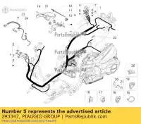 293347, Piaggio Group, porte-fusible gilera piaggio hexagon liberty rp8m89130, rp8ma4110, rp8ma4111 runner 125 150 180 1994 1996 1998 2015 2016 2017 2018 2019 2020 2021 2022, Nouveau