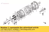 14778657003, Honda, washer,spg.,26mm honda cr  r cr80r 80 , New