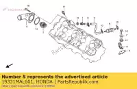 19331MAL601, Honda, soupape thermique de liquide de refroidissement de carburateur honda cbr 600 1995 1996 1997 1998, Nouveau