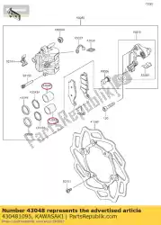 Aqui você pode pedir o pinça de pistão kx125-l4 em Kawasaki , com o número da peça 430481095: