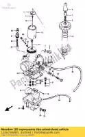 1326736A00, Suzuki, Ajustador suzuki rg gamma uc  1 bu rg125cuc rg125abuaubu 125 , Novo