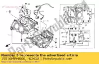 15516MW4000, Honda, strumie?, olej, 0,7 mm honda rvf  r rvf750r 750 , Nowy