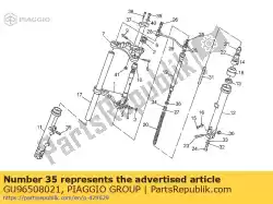 Qui puoi ordinare prigioniero da Piaggio Group , con numero parte GU96508021: