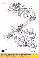 42X135640100, Yamaha, copertina, molteplice yamaha xv 750 1000 1100 1986 1988 1989 1991 1992 1994 1995 1996 1997 1998, Nuovo