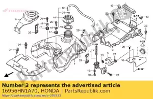 Honda 16956HN1A70 tube,fuel - Bottom side