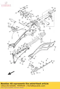 yamaha 1AA218150000 cap - Bottom side