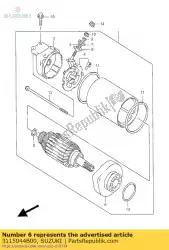 Here you can order the o-ring from Suzuki, with part number 3115044B00: