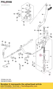 Suzuki 6967044B00 tige, pousser - La partie au fond