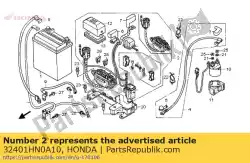 Ici, vous pouvez commander le aucune description disponible pour le moment auprès de Honda , avec le numéro de pièce 32401HN0A10: