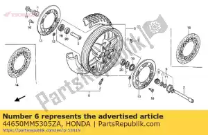 honda 44650MM5305ZA momenteel geen beschrijving beschikbaar - Onderkant