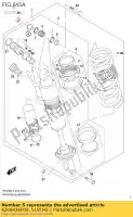 6268436F00, Suzuki, dystans, górny br suzuki  lt r rm rm z rmx 125 250 450 2001 2002 2003 2004 2005 2006 2007 2008 2009 2010 2011 2012 2014 2015 2016 2017 2018 2019, Nowy