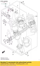 Here you can order the spacer,upper br from Suzuki, with part number 6268436F00: