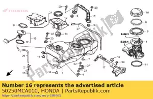 Honda 50250MCA010 séjour, abri - La partie au fond