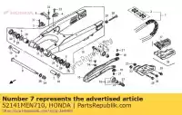 52141MEN710, Honda, ko?nierz, wahacz, 46mm honda crf 250 450 2005 2006 2007 2008 2009 2010 2011 2012 2013, Nowy