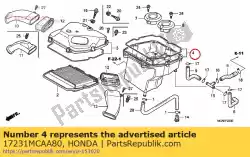 Aqui você pode pedir o nenhuma descrição disponível no momento em Honda , com o número da peça 17231MCAA80: