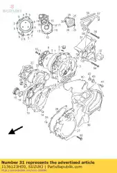 dekking, eng sproc van Suzuki, met onderdeel nummer 1136123H00, bestel je hier online: