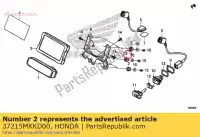 37215MKKD00, Honda, caucho, ajuste del medidor honda  1000 1100 2018 2019 2020, Nuevo