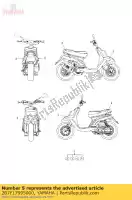 2B7F17995000, Yamaha, grafico yamaha cw 50 2011, Nuovo