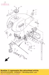 Here you can order the emblem 2 from Yamaha, with part number 4KG241622000: