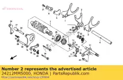 Here you can order the fork c,gear shift from Honda, with part number 24212MM5000: