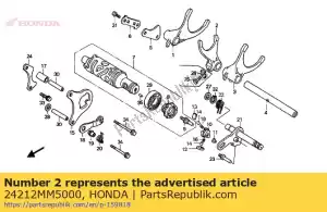 Honda 24212MM5000 fork c,gear shift - Bottom side