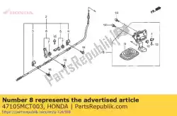 Qui puoi ordinare comp. Leva, freno a mano da Honda , con numero parte 47105MCT003: