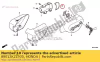 89012KZL930, Honda, Banda, ferramenta honda sh i  ad a d nsc502wh sh125 sh125a sh125ad sh125d msx125 sh150d nss300a c125a cbf300ra z125ma monkey cbr1000sp 125 502 150 300 1000 , Novo