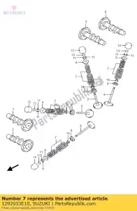 suzuki 1292033E10 set di molle - Il fondo