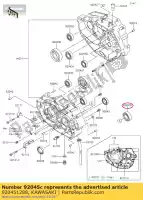 920451288, Kawasaki, rolamento de esfera, tmb205lu klx250-d kawasaki  d klx 125 250 300 1993 1994 1995 1996 1997 1998 1999 2000 2001 2002 2003 2009 2010 2011 2012 2013 2014 2015 2016 2017 2018 2019 2020 2021, Novo