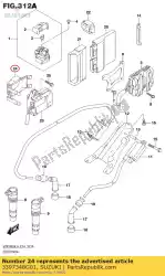 Here you can order the cover,actuator from Suzuki, with part number 3397348G01: