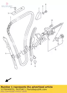 Suzuki 1276046E01 chaîne, arbre à cames - La partie au fond