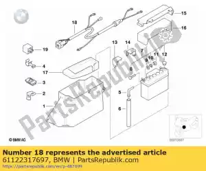 bmw 61122317697 cavo batteria aggiuntivo - Il fondo