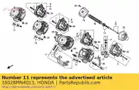 16028MN4013, Honda, set di viti honda cbr  f cbr600f 600 , Nuovo