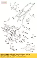 5841209900030, KTM, skid plate mil. 99 ktm adventure competition enduro lc lc4 sc 400 620 640 1997 1998 1999 2000 2001, Nieuw