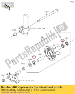 kawasaki 601B6202U cuscinetto, sfera, # 6202uc3 ke175-d3 - Il fondo