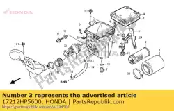 Here you can order the holder,element from Honda, with part number 17212HP5600: