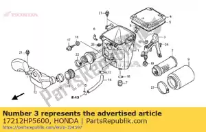 Honda 17212HP5600 uchwyt, element - Dół