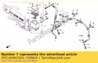 45510HN1006, Honda, sub assy, ??frente m / honda trx400ex fourtrax trx250ex sporttrax sportrax 400 250 , Novo