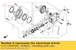 Aqui você pode pedir o nenhuma descrição disponível no momento em Honda , com o número da peça 41311MEH000:
