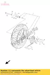 Aquí puede pedir cadena de Yamaha , con el número de pieza 9456X0613700: