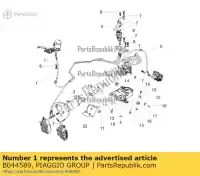 B044589, Piaggio Group, przedni przewód hamulcowy pompa-hecu abs aprilia rsv rsv4 rsv4 tuono zd4rkl00zd4rkl01 1000 2013 2014 2015 2016, Nowy