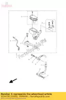 3C6H39120000, Yamaha, leva 1 yamaha aerox yq 50 2009 2010 2011 2012, Nuovo