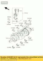 920281771, Kawasaki, bucha, virabrequim, # 2 zx600-f1 kawasaki zx zxr 400 600 1990 1991 1992 1993 1994 1995 1996 1997 1998 1999, Novo