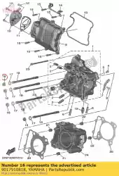 Aquí puede pedir nuez de Yamaha , con el número de pieza 9017910818: