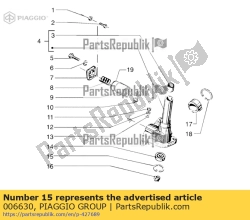 Aprilia 006630, Pier?cie? osadczy, OEM: Aprilia 006630