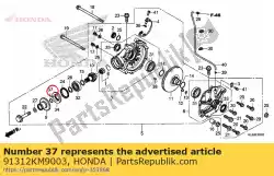 oring, 24x3 van Honda, met onderdeel nummer 91312KM9003, bestel je hier online: