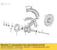 00D01300091, Piaggio Group, spacer derbi gilera rcr senda senda drd r senda drd sm senda r senda sm smt variant variant courier benelux e variant courier e variant revolution e variant start courier e 50 1998 1999 2000 2002 2003 2004 2005 2006 2007 2008 2010, New