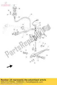 yamaha 4SS272170000 bolt - Bottom side