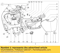 65293900D9, Piaggio Group, schowek w desce rozdzielczej     , Nowy